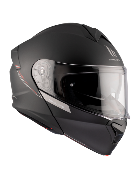 MT CASCO MODULAR GENESIS SV NEGRO MATE en ALDAMOVIL