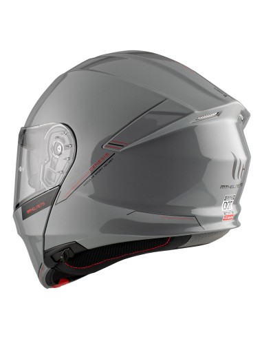 MT CASCO MODULAR GENESIS SV GRIS BRILLO en ALDAMOVIL
