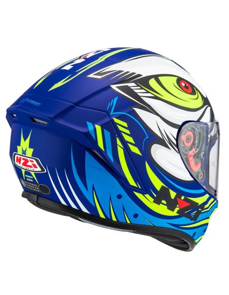 NZI CASCO TRENDY 2 OCELO BLUE/WHITE/SKY en ALDAMOVIL