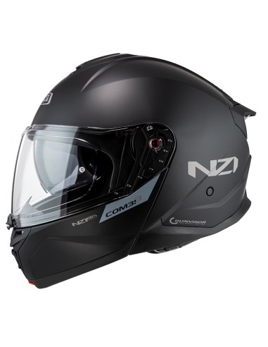 NZI CASCO COMBI 3 DUO BLACK MATT en ALDAMOVIL