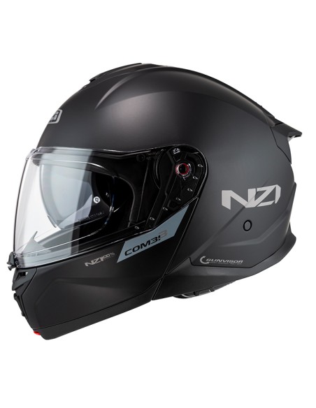 NZI CASCO COMBI 3 DUO BLACK MATT en ALDAMOVIL