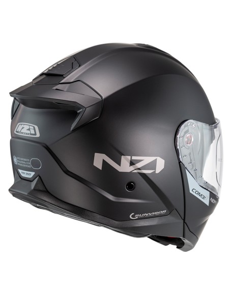NZI CASCO COMBI 3 DUO BLACK MATT en ALDAMOVIL
