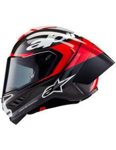 ALPINESTARS CASCO SUPERTECH R10 BLACK CARBON RED en ALDAMOVIL 2