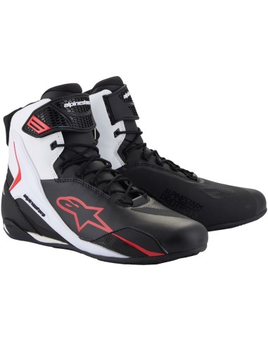 ALPINESTARS BOTAS FASTER-4 BLACK/WHITE/RED en ALDAMOVIL