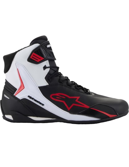 ALPINESTARS BOTAS FASTER-4 BLACK/WHITE/RED en ALDAMOVIL