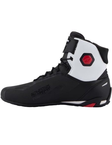 ALPINESTARS BOTAS FASTER-4 BLACK/WHITE/RED en ALDAMOVIL