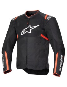 ALPINESTARS CHAQUETA T-SPS AIR V2 BLACK/RED FLUOR en ALDAMOVIL