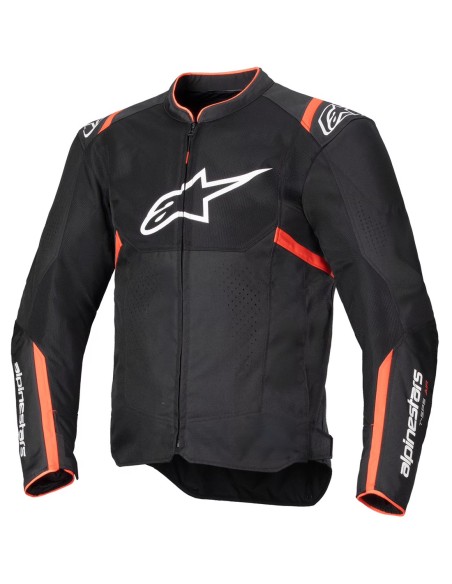ALPINESTARS CHAQUETA T-SPS AIR V2 BLACK/RED FLUOR en ALDAMOVIL