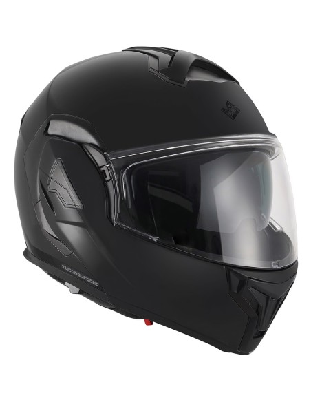 TUCANOURBANO CASCO FASTFLIP BLACK MATT en ALDAMOVIL