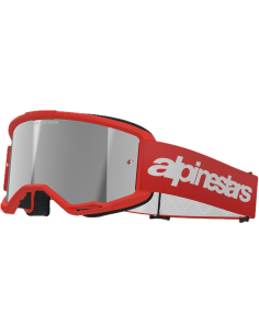 ALPINESTARS GAFAS OFF ROAD RED MIRROR SILVER en ALDAMOVIL