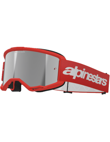 ALPINESTARS GAFAS OFF ROAD RED MIRROR SILVER en ALDAMOVIL