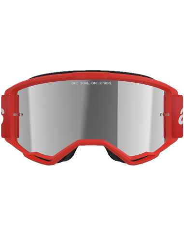 ALPINESTARS GAFAS OFF ROAD RED MIRROR SILVER en ALDAMOVIL