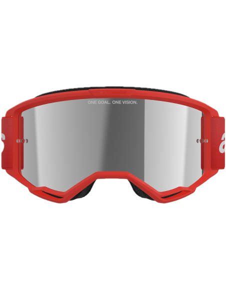 ALPINESTARS GAFAS OFF ROAD RED MIRROR SILVER en ALDAMOVIL