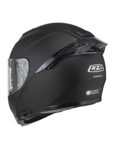 NZI CASCO EURUS 4 STREAM DUO BLACK MATT en ALDAMOVIL