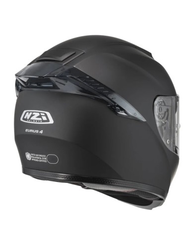 NZI CASCO EURUS 4 STREAM DUO BLACK MATT en ALDAMOVIL