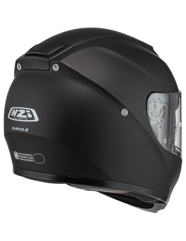 NZI CASCO EURUS 4 DUO MATT BLACK