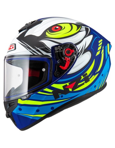 NZI CASCO TRENDY 3 OCELO BLUE/WHITE/SKY en ALDAMOVIL