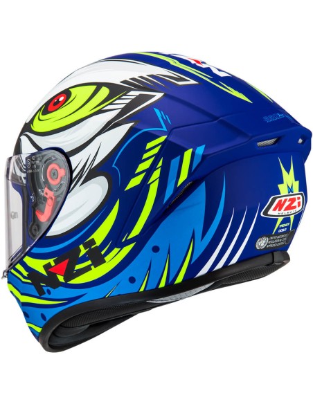 NZI CASCO TRENDY 3 OCELO BLUE/WHITE/SKY en ALDAMOVIL