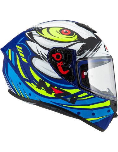 NZI CASCO TRENDY 3 OCELO BLUE/WHITE/SKY en ALDAMOVIL