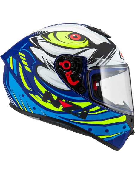 NZI CASCO TRENDY 3 OCELO BLUE/WHITE/SKY en ALDAMOVIL