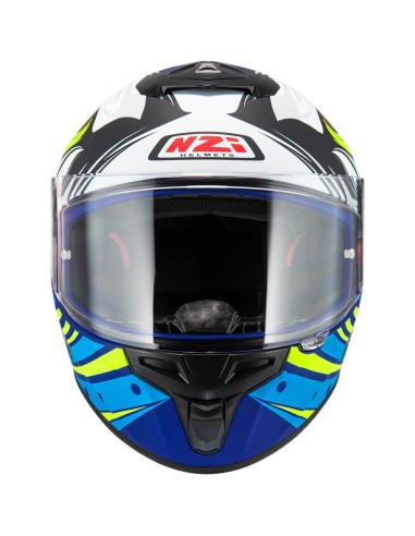 NZI CASCO TRENDY 3 OCELO BLUE/WHITE/SKY en ALDAMOVIL