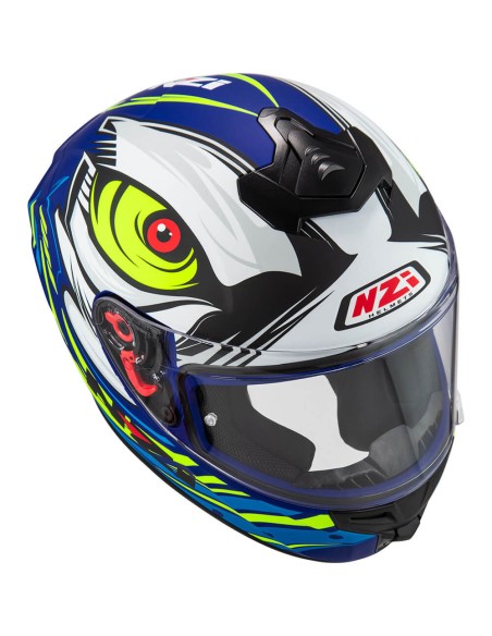 NZI CASCO TRENDY 3 OCELO BLUE/WHITE/SKY en ALDAMOVIL