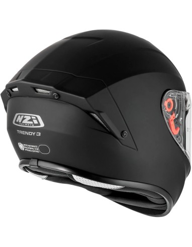 NZI CASCO TRENDY 3 BLACK MATT en ALDAMOVIL