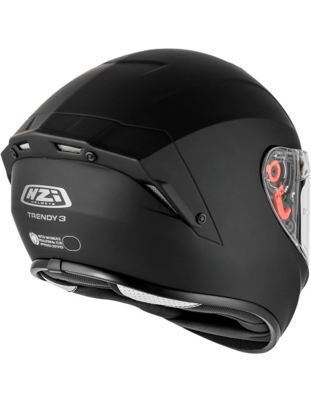 NZI CASCO TRENDY 3 BLACK MATT en ALDAMOVIL