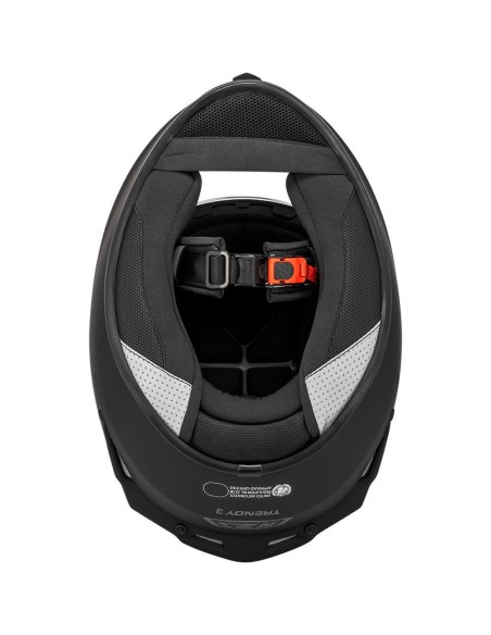 NZI CASCO TRENDY 3 BLACK MATT en ALDAMOVIL