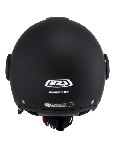 NZI CASCO JET RINGWAY 2 DUO BLACK MATT en ALDAMOVIL