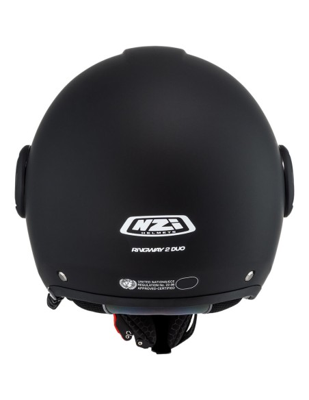 NZI CASCO JET RINGWAY 2 DUO BLACK MATT en ALDAMOVIL