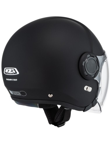 NZI CASCO JET RINGWAY 2 DUO BLACK MATT en ALDAMOVIL