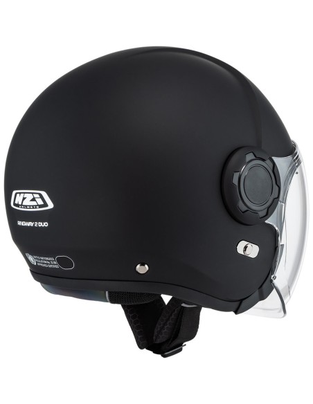 NZI CASCO JET RINGWAY 2 DUO BLACK MATT en ALDAMOVIL