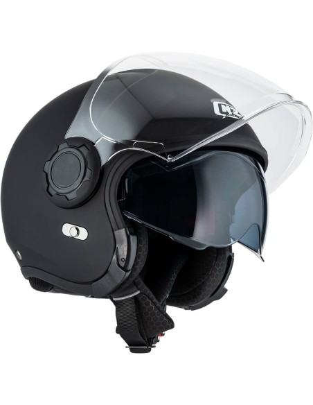 NZI CASCO JET RINGWAY 2 DUO BLACK MATT en ALDAMOVIL