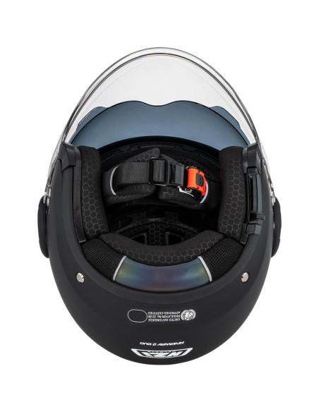 NZI CASCO JET RINGWAY 2 DUO BLACK MATT en ALDAMOVIL