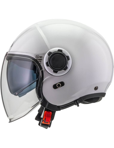 NZI CASCO JET RINGWAY 2 DUO WHITE en ALDAMOVIL