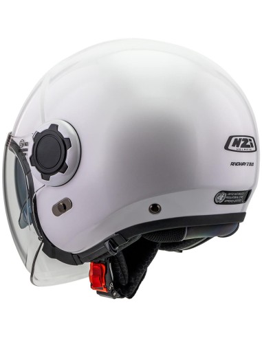 NZI CASCO JET RINGWAY 2 DUO WHITE en ALDAMOVIL