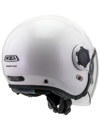 NZI CASCO JET RINGWAY 2 DUO WHITE en ALDAMOVIL