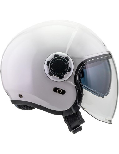 NZI CASCO JET RINGWAY 2 DUO WHITE en ALDAMOVIL