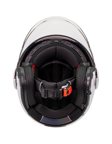 NZI CASCO JET RINGWAY 2 DUO WHITE en ALDAMOVIL