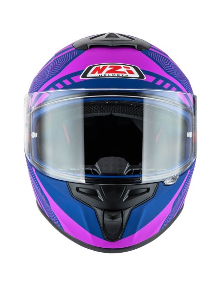NZI CASCO TRENDY 2 CONNECTED BLUE/PINK en ALDAMOVIL
