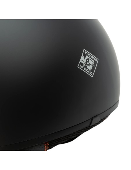 TUCANO URBANO CASCO JET EL´JETTIN 6.0 BLACK MATT en ALDAMOVIL
