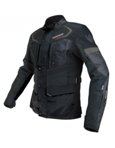 Chaqueta moto hombre