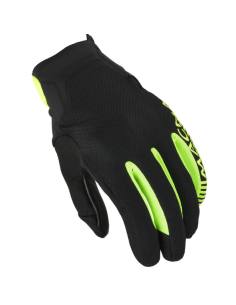 MACNA GUANTE VERANO OBTAIN LEATHER BLACK/FLUOR en ALDAMOVIL