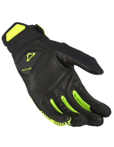 MACNA GUANTE VERANO OBTAIN LEATHER BLACK/FLUOR en ALDAMOVIL