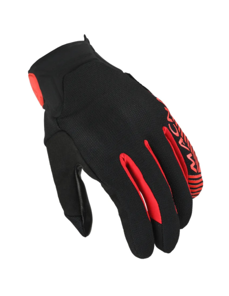 MACNA GUANTE VERANO OBTAIN LEATHER BLACK/RED en ALDAMOVIL