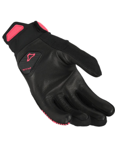 MACNA GUANTE VERANO LADY OBTAIN LEATHER BLACK/PINK en ALDAMOVIL 2