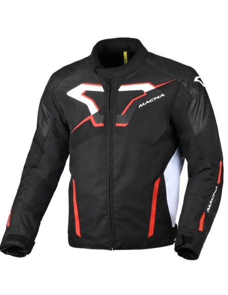 MACNA CHAQUETA TAZAR 2.0 BLACK/WHITE/RED en ALDAMOVIL