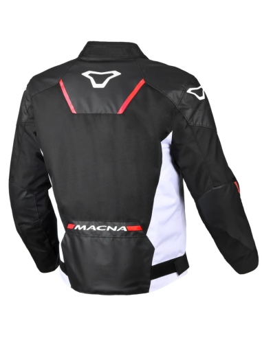 MACNA CHAQUETA TAZAR 2.0 BLACK/WHITE/RED en ALDAMOVIL