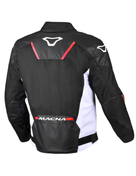 MACNA CHAQUETA TAZAR 2.0 BLACK/WHITE/RED en ALDAMOVIL